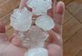 Cidades gaúchas registram queda de granizo, ventania e chuva forte: "Muito assustador"