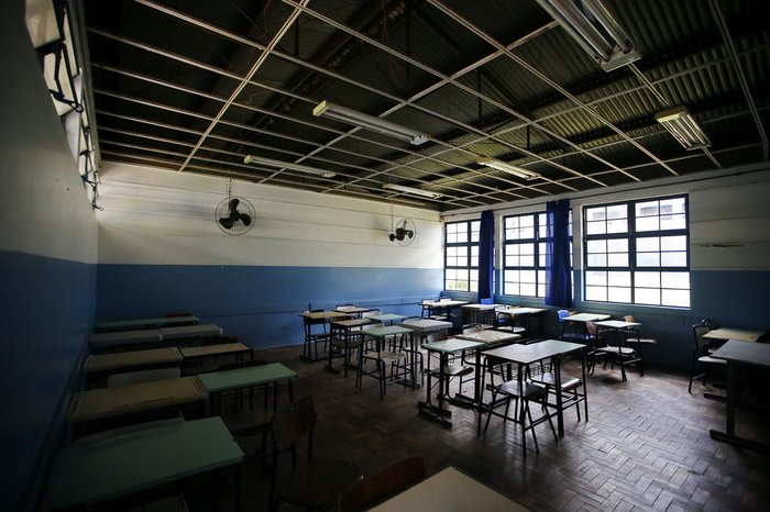 Em janeiro de 2020, a Tuiuti tinha diversas salas interditadas
