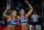 Em final brasileira, Carol Solberg e Rebecca são campeãs da etapa do Rio do Circuito Mundial de Vôlei de Praia