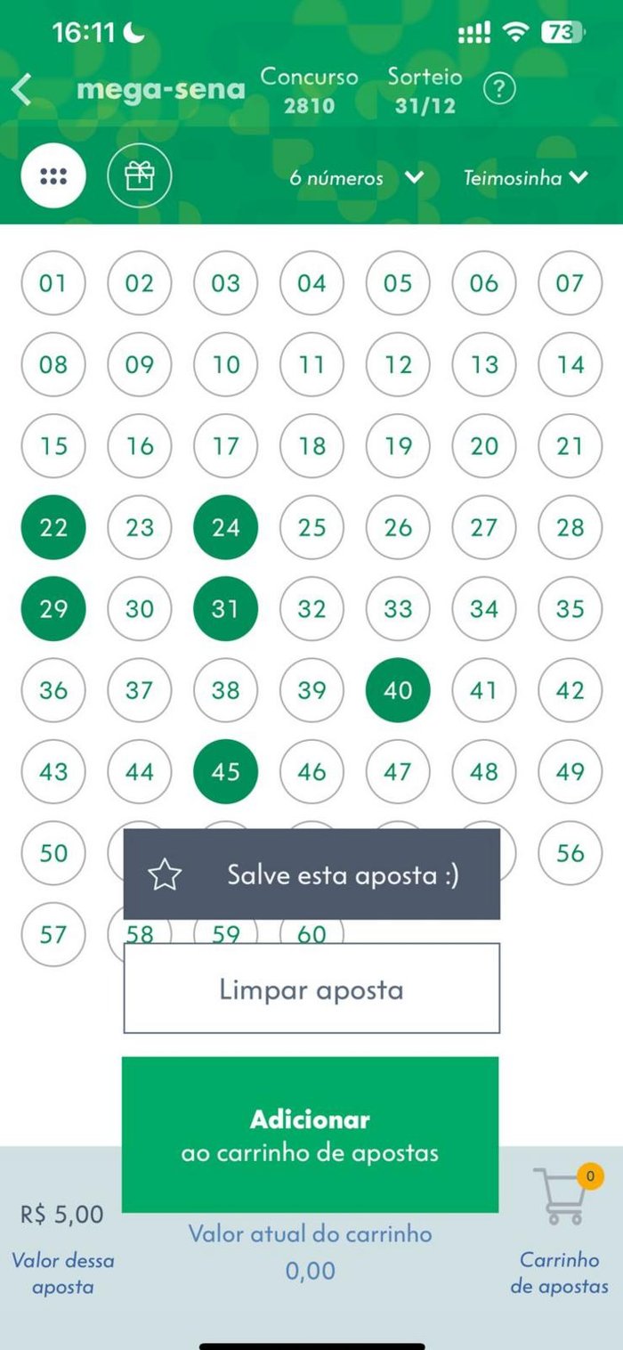 Loterias Caixa / Reprodução Loterias Caixa / Reprodução