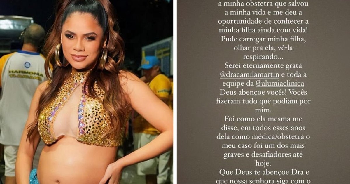 Filha de Lexa morre após nascer com 25 semanas de gestação | Donna