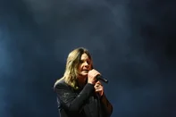 PORTO ALEGRE, RS, BRASIL - 30-04-2015 - Festival Monsters Rock no Estádio do Zequinha. Na imagem de Ozzy Osbourne.(FOTO: CARLOS MACEDO/AGÊNCIA RBS)<!-- NICAID(11378398) -->