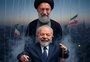 Chanceler de Israel publica foto de Lula como marionete de líder supremo do Irã