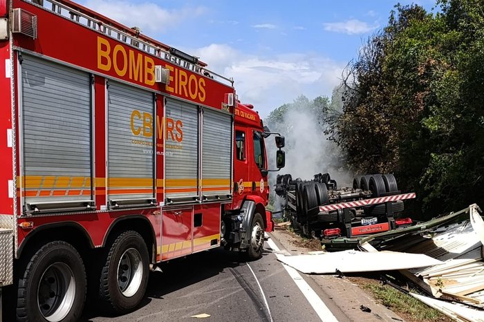 Corpo de Bombeiros de Vacaria / Divulgação
