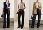 Atemporal e versátil, calça jeans de lavagem escura pode protagonizar bons looks