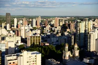Cidade vista do alto com parte do centro e Catedral. Foto: Diogo Zanatta / Especial<!-- NICAID(15348824) -->