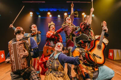 Espetáculo infantil O Reino Infante, que estará em cartaz nos dias 13 e 14 de janeiro  no teatro Carlos Carvalho dentro da programação do Porto Verão Alegre.<!-- NICAID(16202502) -->