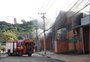Incêndio de grandes proporções atinge empresa em Caxias do Sul 
