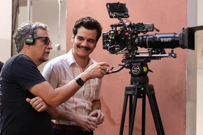 Terminam as filmagens de O Agente Secreto, dirigido por Kleber Mendonça Filho e estrelado por Wagner Moura<!-- NICAID(15846679) -->