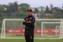 O técnico Eduardo Coudet comanda treino do Inter no CT Parque Gigante.<!-- NICAID(15596286) -->
