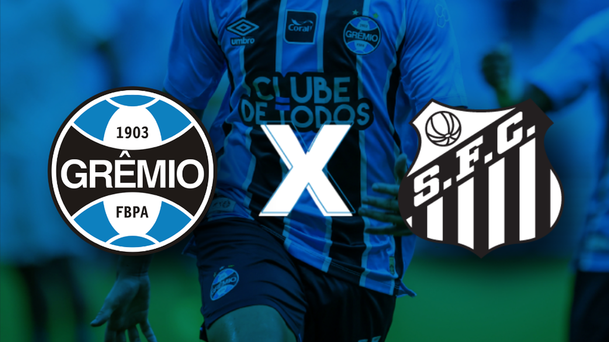 Grêmio x Santos hoje: onde assistir ao vivo, horário e escalações pelo ...