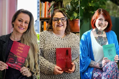 Caxias do Sul terá um fim de semana de intensa movimentação literária com três lançamentos protagonizados por escritoras da cidade.Nesta sexta-feira (14), Geneviève Faé apresenta Tudo vira crime ou conto, no CaféCultura do Villagio Caxias, e Maya Falks lança Só entre nós, no Zarabatana Café. No sábado (15), também no Zarabatana, Lara Klinger realiza sessão de autógrafos e um sarau com o livro O corpo in-verso.<!-- NICAID(16166373) -->
