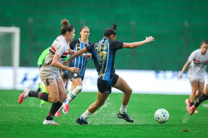 Campeonato Brasileiro Feminino, fase de quaertas de final, Grêmio x Sâo Paulo, Estádio Alfredo Jaconi, em Caxias do Sul<!-- NICAID(16355619) -->
