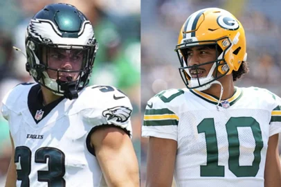 Philadelphia Eagles e Green Bay Packers na NFL no Brasil<!-- NICAID(15856130) -->