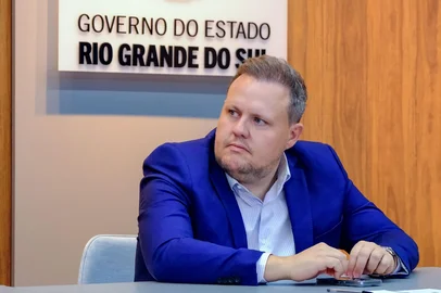 RIO GRANDE DO SUL, BRASIL, 28-03-2025: Covatti Filho, do PP-RS. Foto: Filipe Lederhos/Divulgação<!-- NICAID(16069216) -->