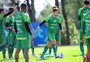 Três jogadores são poupados do treino e são dúvidas no Juventude para enfrentar o Atlético-GO