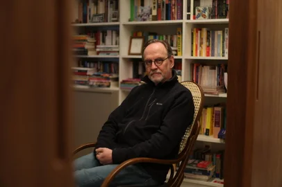 Porto Alegre, RS, BrasilProfessor e escritor Luis Augusto Fischer lança enciclopédia da literatura do Rio Grande do Sul.<!-- NICAID(15809419) -->