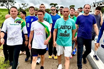 Caminhada de Nikolas Ferreira até Brasília<!-- NICAID(16207511) -->