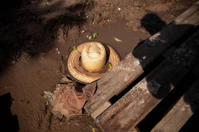 RESTINGA SECA, RS, BRASIL, 09.05.2024: parte da cidade da Quarta Colônia que foi atingida pela enchente. Foto: Camila Hermes/Agencia RBS<!-- NICAID(15759639) -->
