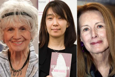 Alice Munro, Han Kang e Annie Ernaux Autoras premiadas com Nobel da Literatura <!-- NICAID(15888197) -->