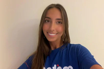 Geórgia de Carvalho Cunha, de 19 anos, uma das seis alunas do RS que tirou nota máxima na redação do Enem 2023<!-- NICAID(15658096) -->