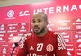 De volta após suspensão, Patrick fala sobre momento do Inter: "Estamos em um caminho certo"