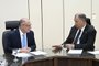 Deputado federal Alceu Moreira (MDB) visita o vice-presidente Geraldo Alckmin (PSB).<!-- NICAID(15559951) -->