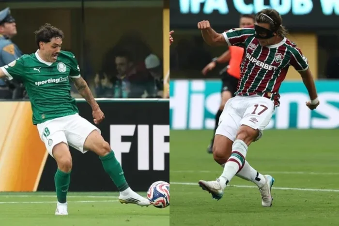 Montagem sobre fotos de Cesar Greco e e Franck Fife / Palmeiras / Divulgação e AFP / Divulgação Montagem sobre fotos de Cesar Greco e e Franck Fife / Palmeiras / Divulgação e AFP / Divulgação