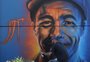 Grafiteiros de todo o Brasil transformam muros de escola em Passo Fundo com arte sobre esporte