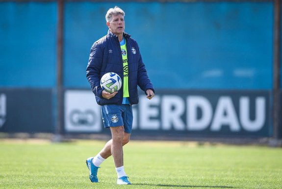Treino GremioTreino do Grêmio. Na foto, Renato Portaluppi - Foto: Lucas Uebel/Grêmio FBPA/DivulgaçãoEditoria: SPOLocal: Porto AlegreIndexador: Lucas UebelSecao: futebolFonte: Gremio.netFotógrafo: Treino Gremio<!-- NICAID(15529065) -->