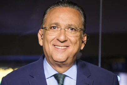 Galvão Bueno, narrador da TV Globo.<!-- NICAID(10428350) -->
