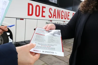 Hemocs promove homenagens ao Dia Mundial do Doador de Sangue <!-- NICAID(16056573) -->
