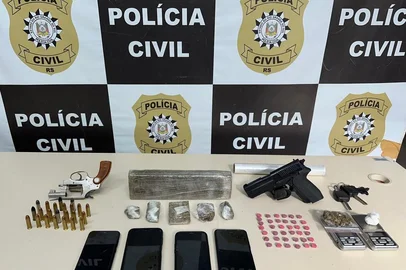 O funcionário de uma empresa de telecomunicações foi preso em Nova Santa Rita, na Região Metropolitana, durante a tarde de segunda-feira (19)<!-- NICAID(15979426) -->