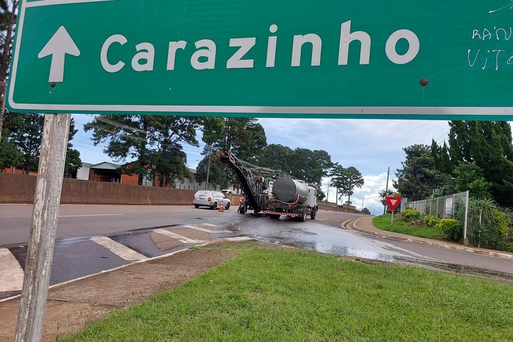 Trecho da BR-285, entre Passo Fundo e Carazinho, começa ser recuperado ...