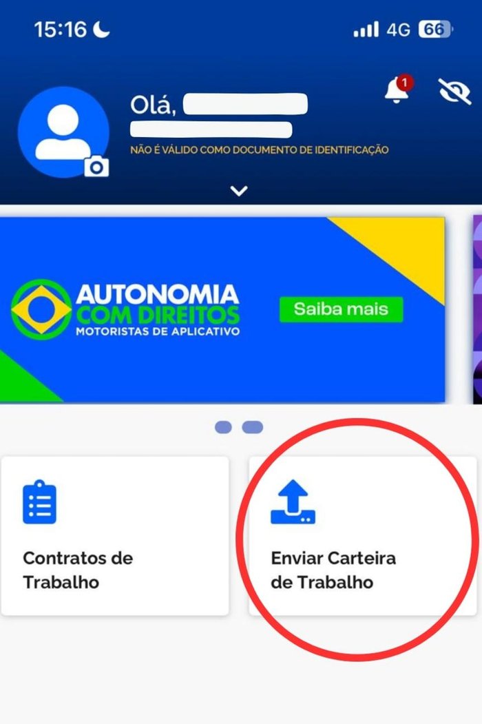 Carteira de Trabalho Digital / Reprodução Carteira de Trabalho Digital / Reprodução