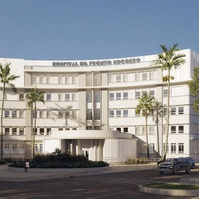 Hospital de Pronto Socorro de Porto Alegre terá sua fachada reformada em 2024 - Foto: Secretaria Municipal de Saúde (SMS) de Porto Alegre/Reprodução<!-- NICAID(15622431) -->