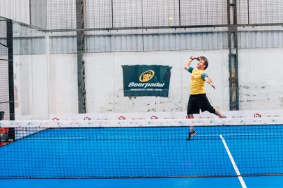 Arquivo Pessoal / Divulgação Atletas da Serra representam a Seleção Brasileira de Padel no Pan-Americano <!-- NICAID(16168034) -->