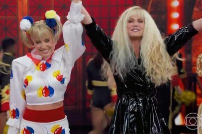 Xuxa e Angélica estreiam a terceira temporada da "Batalha do Lip Sync", do Domingão<!-- NICAID(15849226) -->