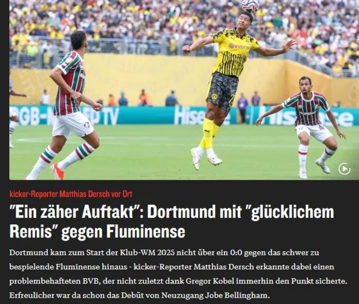 kicker.de / Reprodução