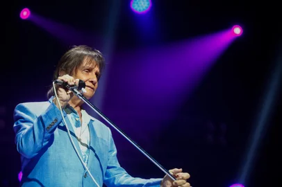 Porto Alegre, RS, Brasil - Show de Roberto Carlos no auditório Araújo Vianna - Fotos: Jonathan Heckler<!-- NICAID(15428338) -->