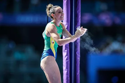 2024.08.05 - Jogos Olímpicos Paris 2024 Atletismo - Salto com vara - Juliana Campos - Foto: Wander Roberto/COB<!-- NICAID(15832601) -->