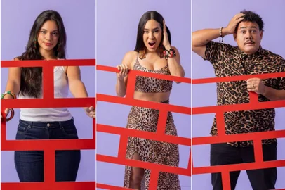 Alane, Isabelle e Lucas Henrique estão no 19º paredão do BBB 24.<!-- NICAID(15728296) -->