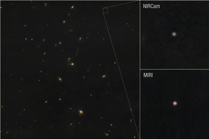 NASA / ESA/ CSA/ STScI/ A. Rivkin (JHU APL) / Divulgação NASA / ESA/ CSA/ STScI/ A. Rivkin (JHU APL) / Divulgação