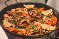 destemperados , frutos do mar , bottega del mare , restaurante , paella<!-- NICAID(16058117) -->