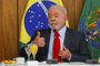 Brazilian President Luiz Inacio Lula da Silva gestures during a breakfast with accredited journalists at the Planalto Palace in Brasilia on January 12, 2023. (Photo by Sergio Lima / AFP)<!-- NICAID(15321791) -->