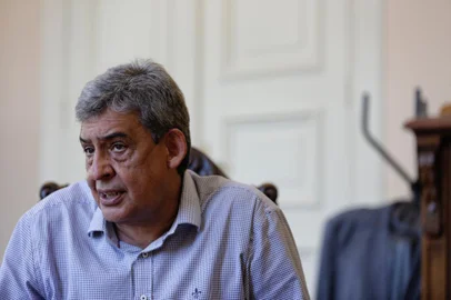 Porto Alegre, RS, Brasil, 20-12-2021: Entrevista com o prefeito de Porto Alegre, Sebastião Melo, no Paço Municipal. (Foto: Mateus Bruxel / Agência RBS)Indexador: Mateus Bruxel<!-- NICAID(14972500) -->