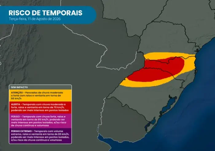 Reprodução / Climatempo Reprodução / Climatempo