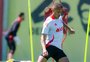 Treino forte, com retornos e ausências, marca o segundo dia de atividades do Inter na data Fifa
