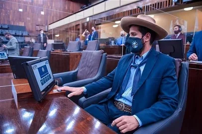 Gaúcho da Geral na Assembleia