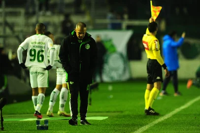 CAXIAS DO SUL, RS, BRASIL, 21/05/2022. Juventude x Palmeiras, jogo válido pela sétima rodada da Séria A do Campeonato Brasileiro e realizado no estádio Alfredo Jaconi. (Porthus Junior/Agência RBS)<!-- NICAID(15103128) -->